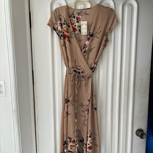 Beautiful summer flower dress